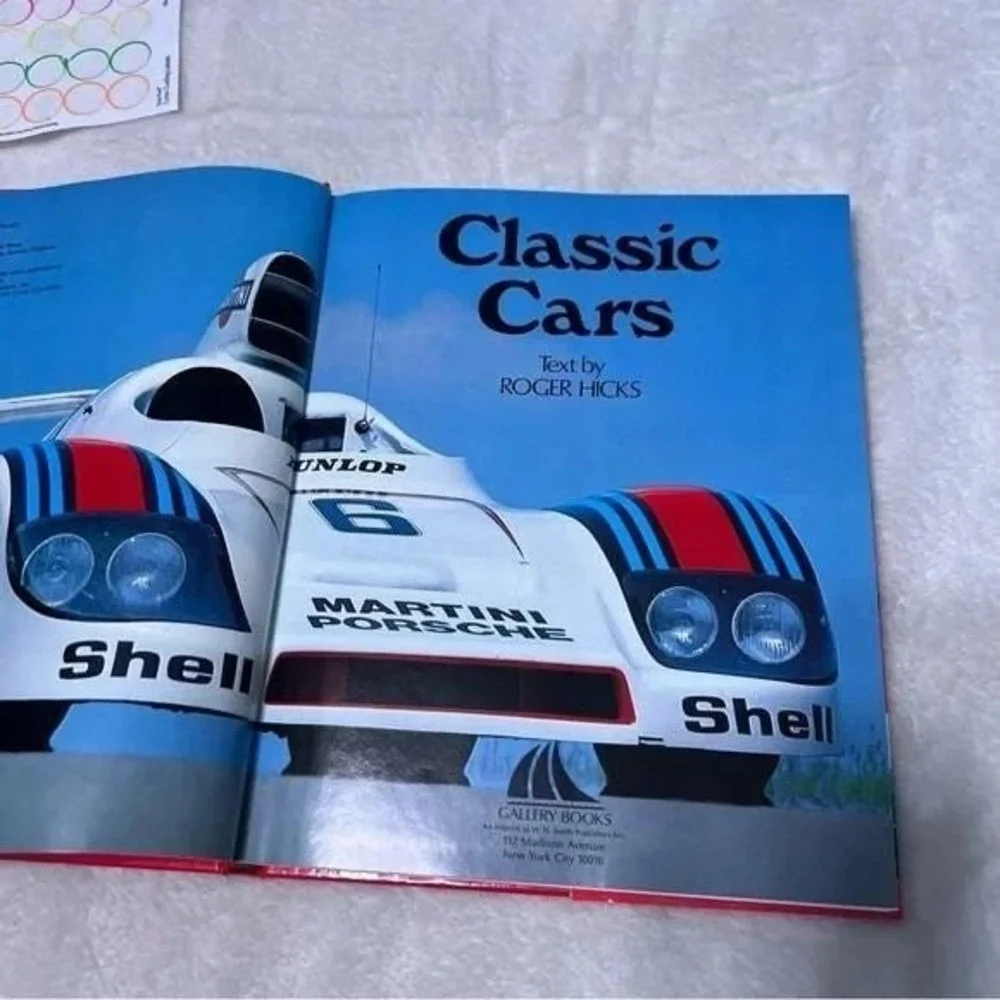Classic Cars Roger Hicks Hardcover Book 1991 Gallery Books